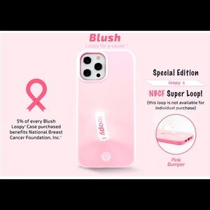 BRAND NEW SPECIAL EDITION LOOPY CASE- BLUSH